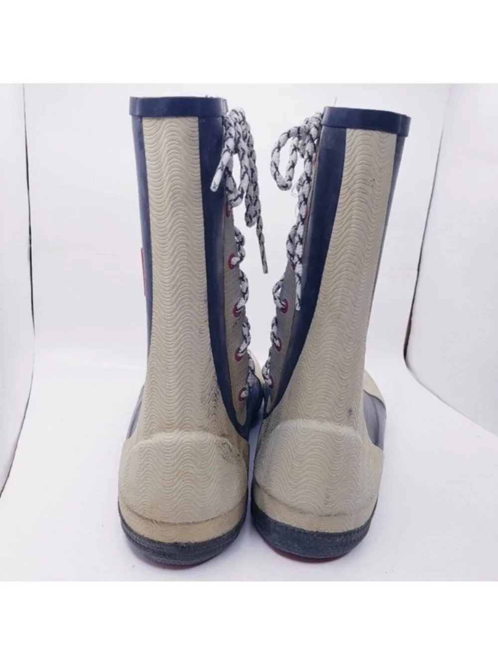Sperry Seahiker Dinghy Waterproof Rubber Lace Up Water Boots Men's Size 12